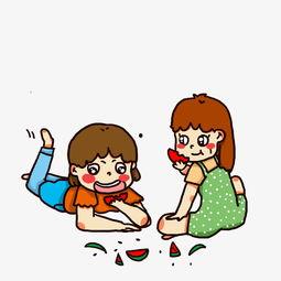 吃瓜女孩素材,网络时代的娱乐观察者  第2张